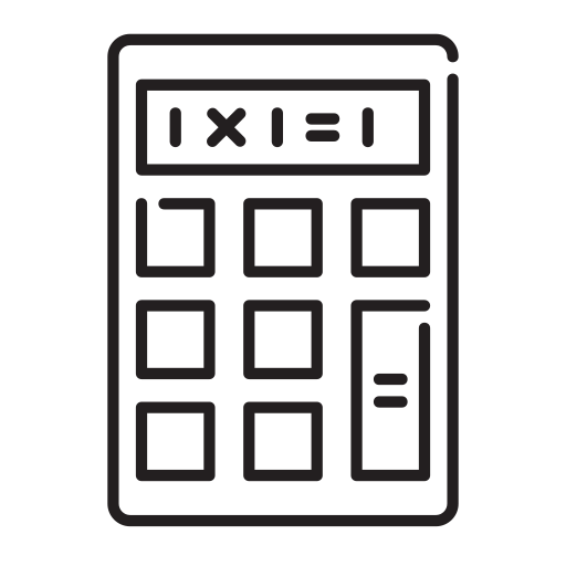 Calculator free icon Calculator free icon