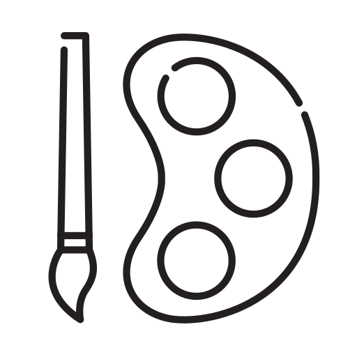 peinture Icône gratuit