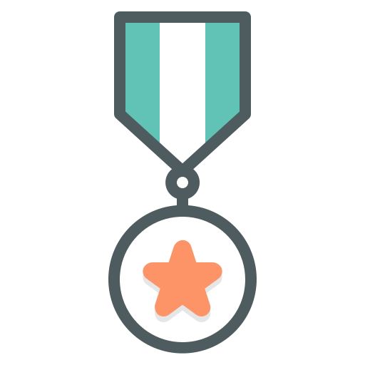medalha grátis ícone