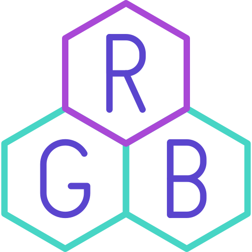 rgb icono gratis