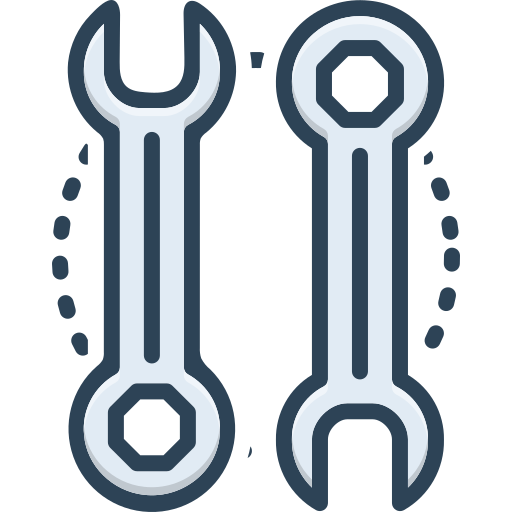Wrench free icon Wrench free icon