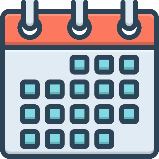 calendario icono gratis