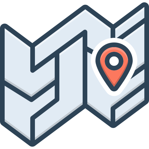 mapa icono gratis