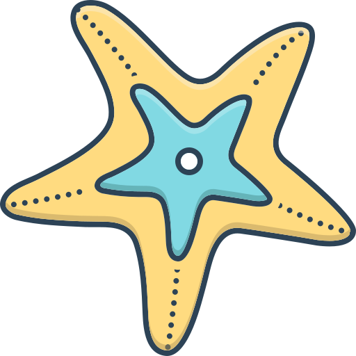 estrella de mar icono gratis