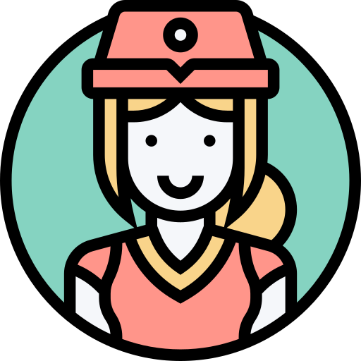 Stewardess free icon Stewardess free icon