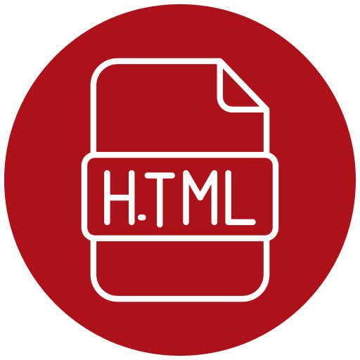 archivo html icono gratis