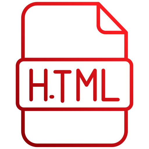 archivo html icono gratis