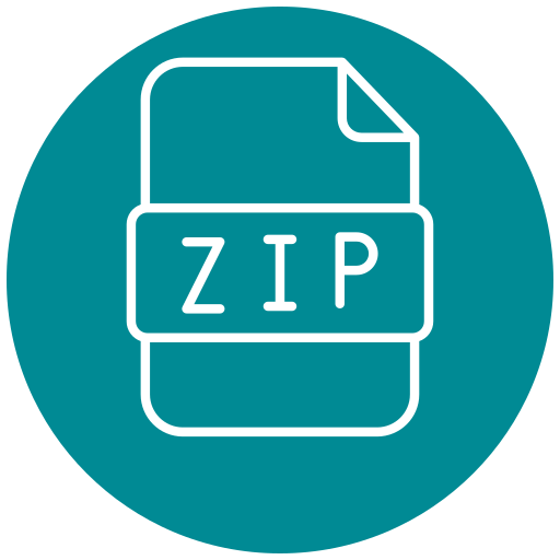 carpeta zip icono gratis