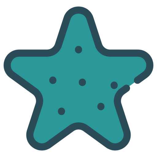 estrella de mar icono gratis