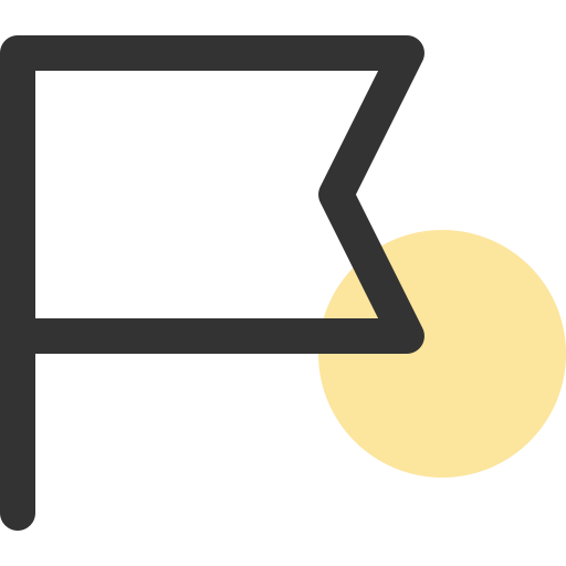 Flag free icon Flag free icon