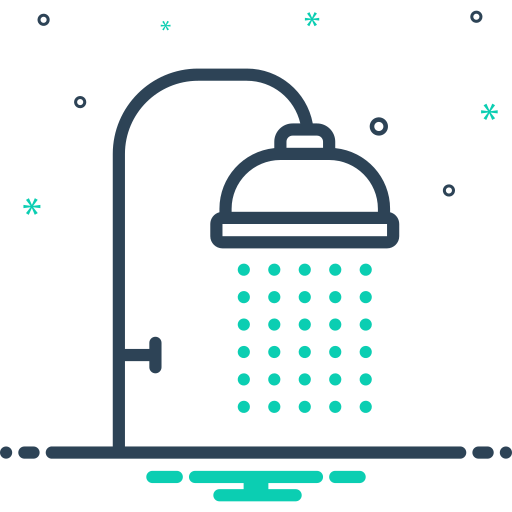 샤워 무료 아이콘