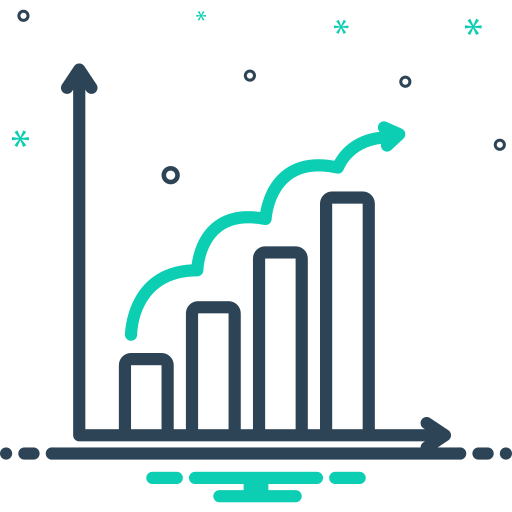 grafico icono gratis