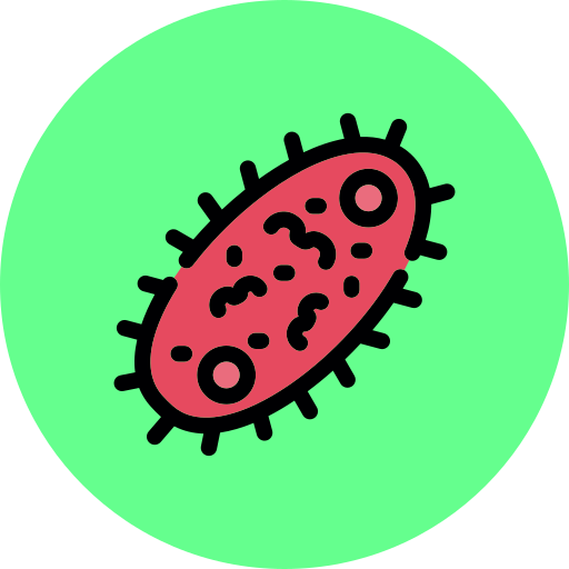 bacterias icono gratis