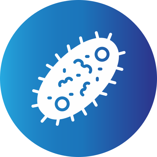 Bacteria free icon Bacteria free icon