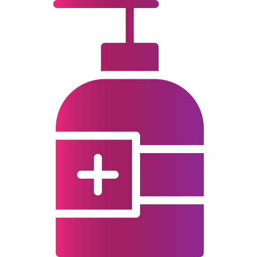 Hydroalcoholic gel free icon