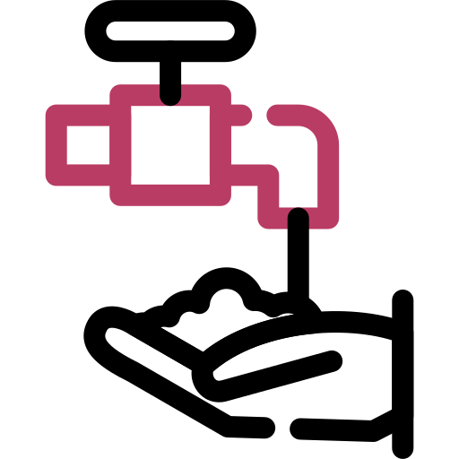 lavado a mano icono gratis