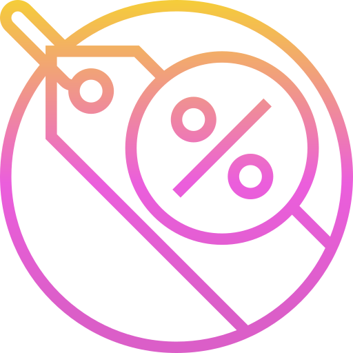 Descuento icono gratis