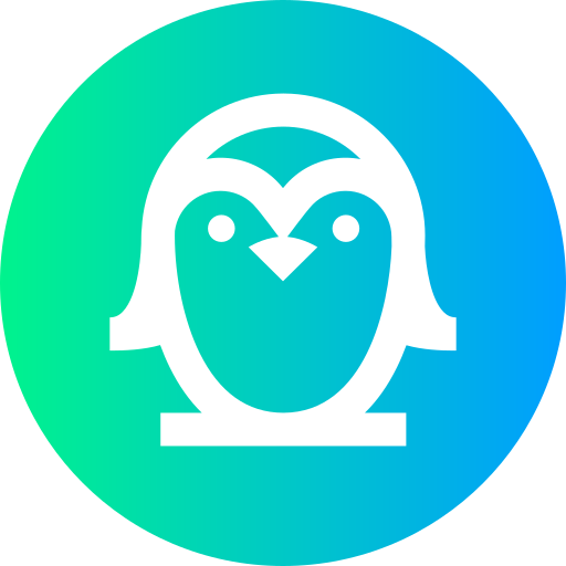 Pingüino icono gratis