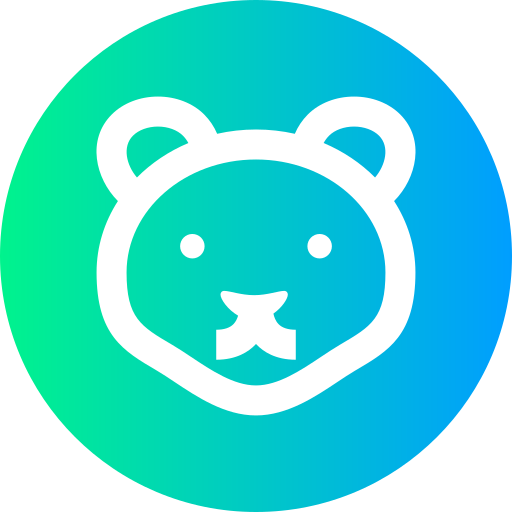 Bear Super Basic Straight Circular icon