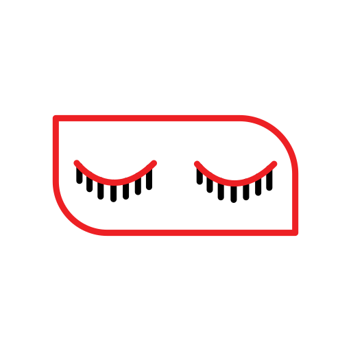 pestañas icono gratis