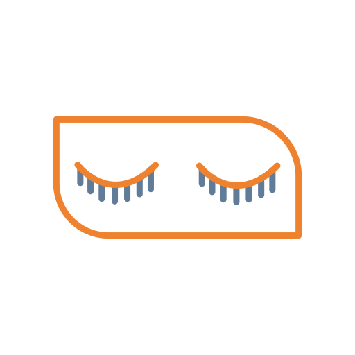 pestañas icono gratis