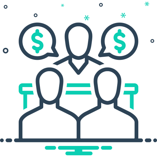 financiero icono gratis