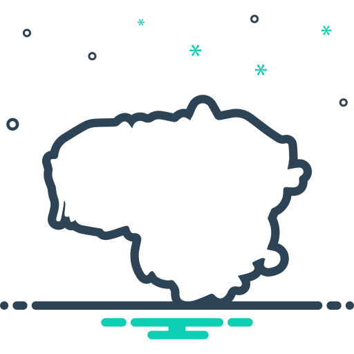 cartografía icono gratis