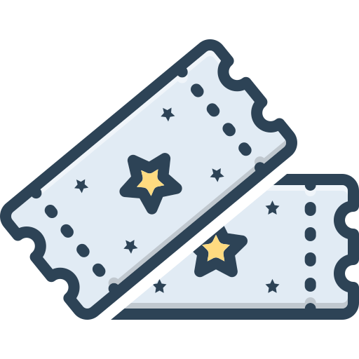 Ticket free icon Ticket free icon