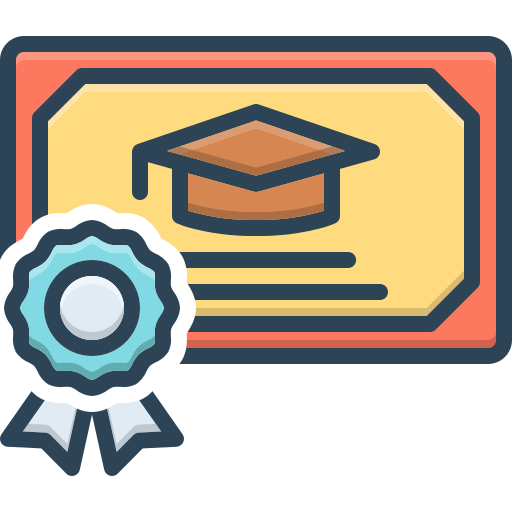 diploma icono gratis