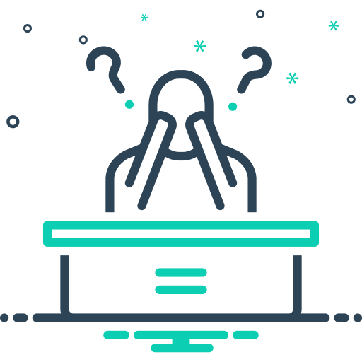 confundido icono gratis