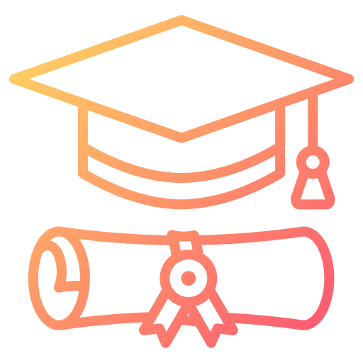 l'obtention du diplôme Icône gratuit