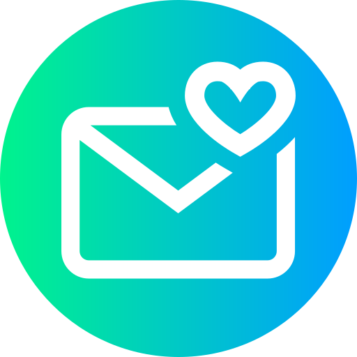 Love letter Super Basic Straight Circular icon