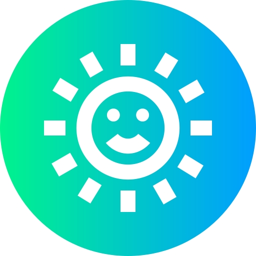 Sun free icon