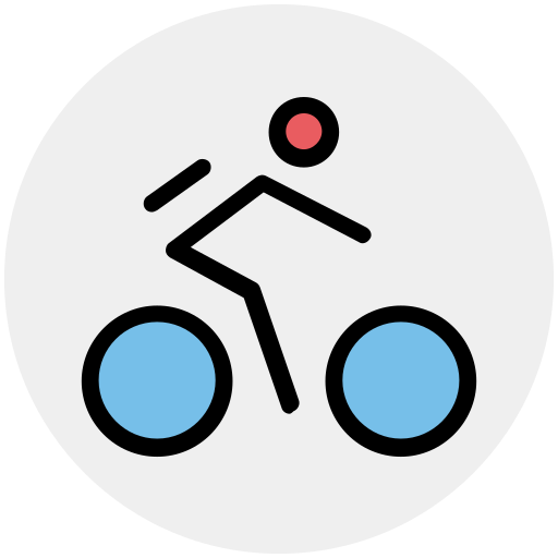 ciclista icono gratis