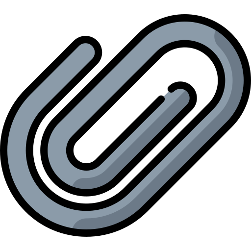 Paper clip Special Lineal color icon