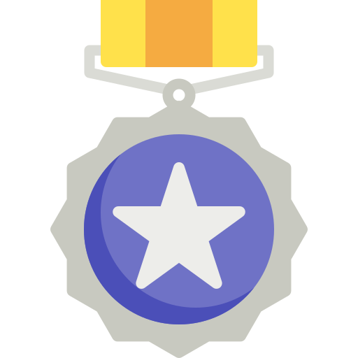 Medal Special Flat icon