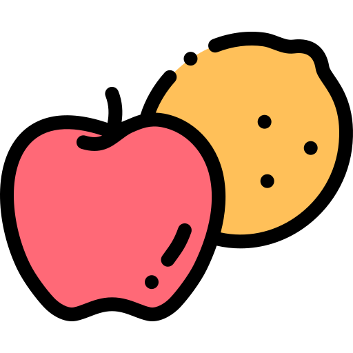 Fruits Detailed Rounded Lineal color icon