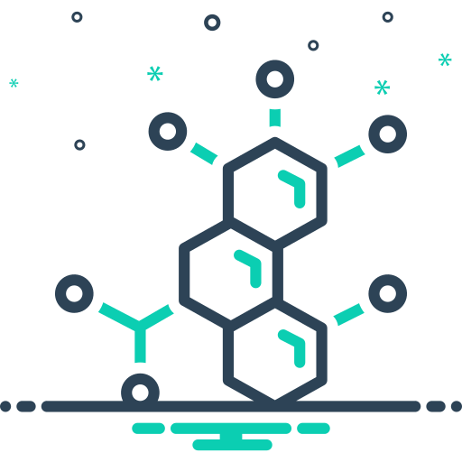 molécula icono gratis