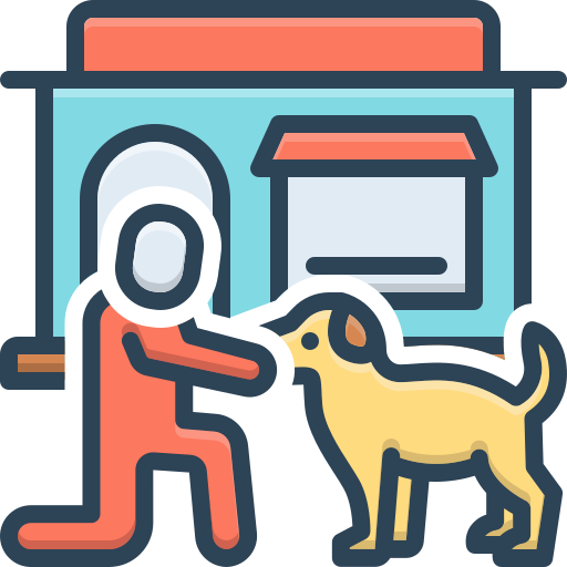 perro icono gratis