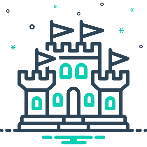 palacio icono gratis