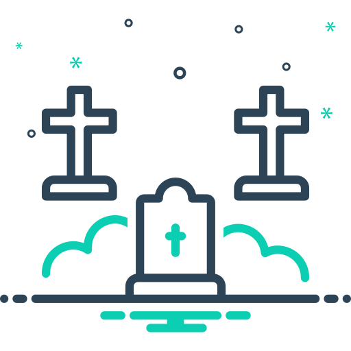 cementerio icono gratis