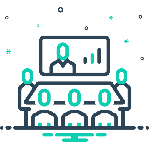 reunión icono gratis