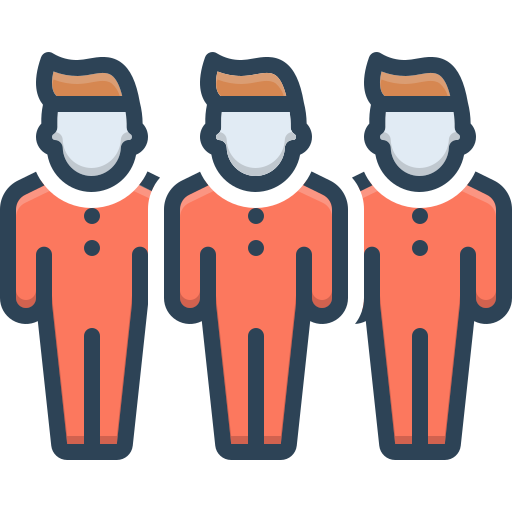 población icono gratis