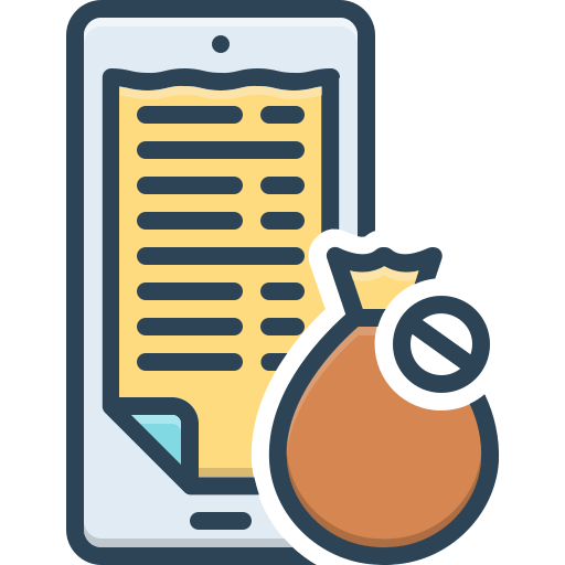 Incom tax bill free icon Incom tax bill free icon