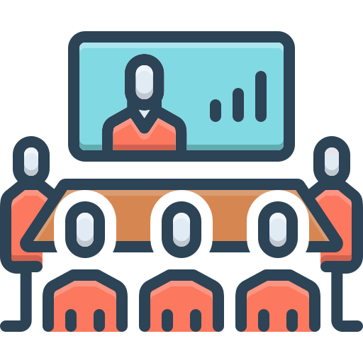 reunión icono gratis