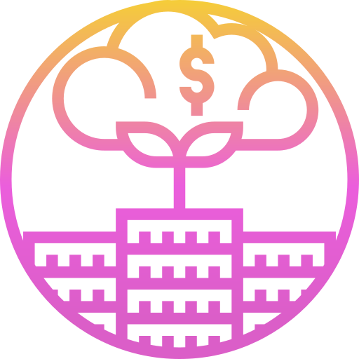 Inversión icono gratis