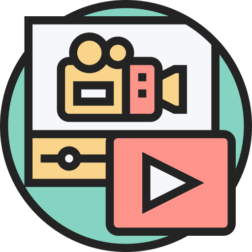 Reproductor multimedia icono gratis