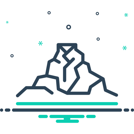montagne Icône gratuit montagne Icône gratuit