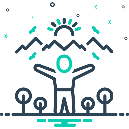 Posture free icon Posture free icon