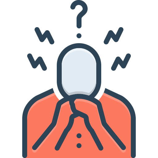 Worried free icon Worried free icon
